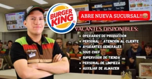 OPORTUNIDAD DE TRABAJO EN BURGER KING | ¡POSTULA AHORA!