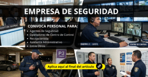 EMPRESA DE SEGURIDAD OFRECE NUEVOS PUESTOS DE TRABAJO